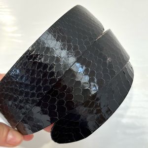 Authentic Christopher Ross Belts. Snake Leather.